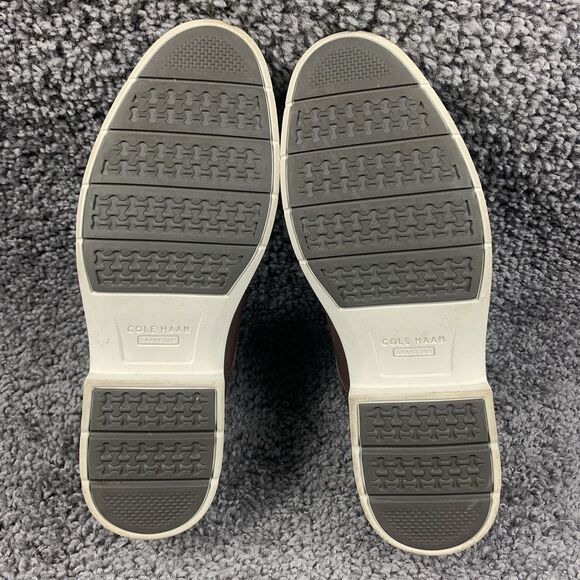 Cole Haan Grand Go-To Brown Leather Comfort Oxfords Shoes Mens 11 M C35083 - Picture 7 of 8